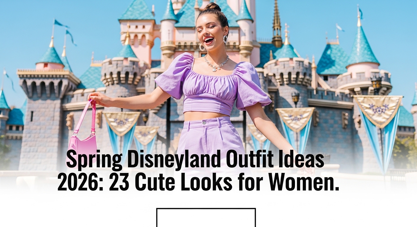 Spring Disneyland Outfit Ideas 2026: 23 Cute Looks for Women 8 spring disneyland outfit