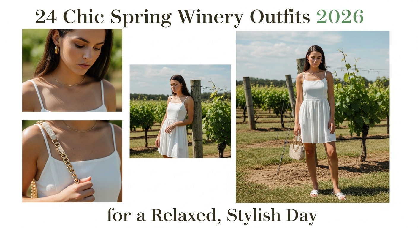 24 Chic Spring Winery Outfits 2026 for a Relaxed, Stylish Day 9 chic spring winery