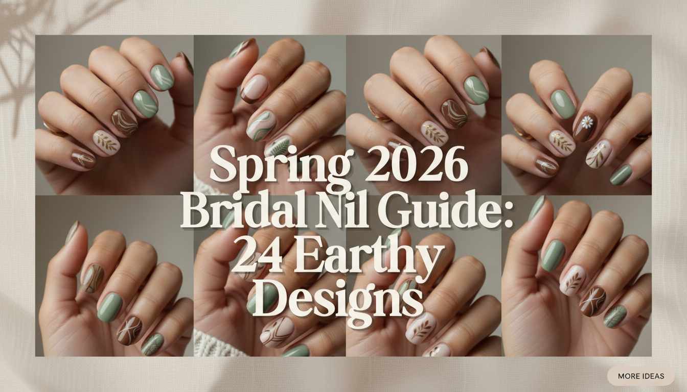 classy earthy nails