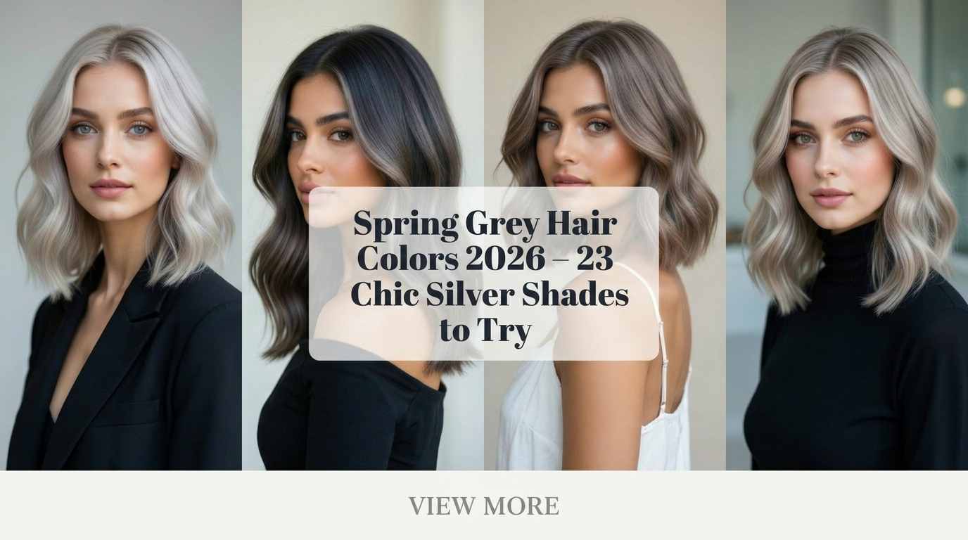 modern grey hair