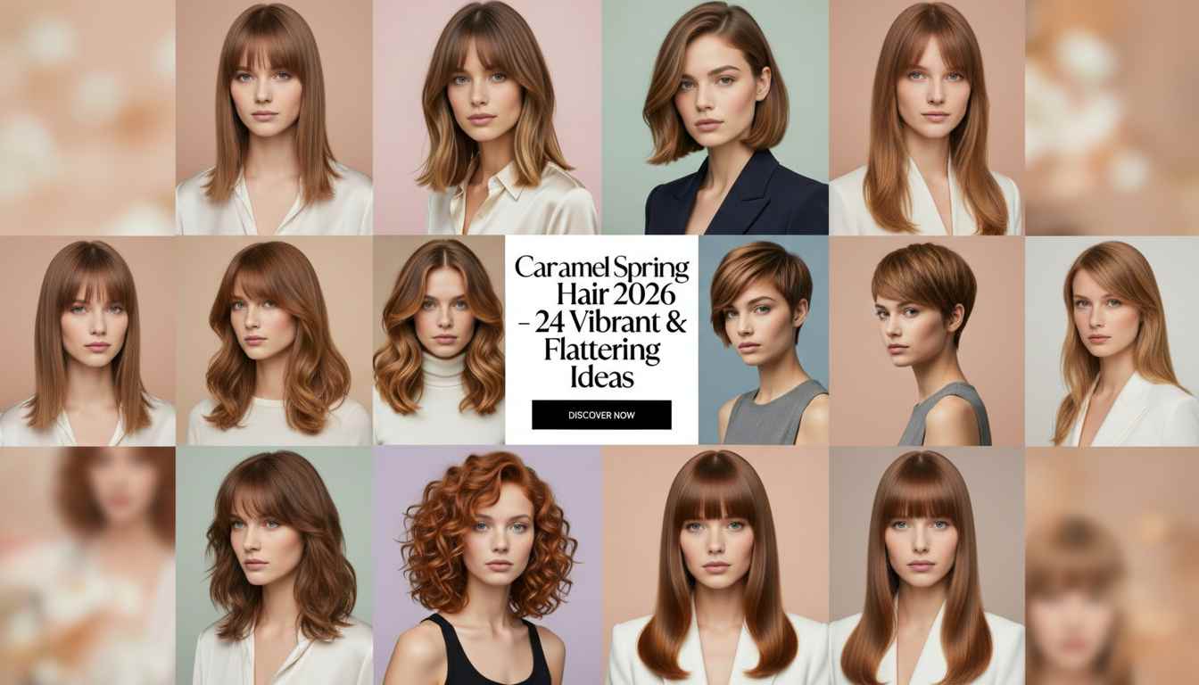 24 Radiant Caramel Hair Shades for a Stylish Spring 2026 7 radiant caramel hair