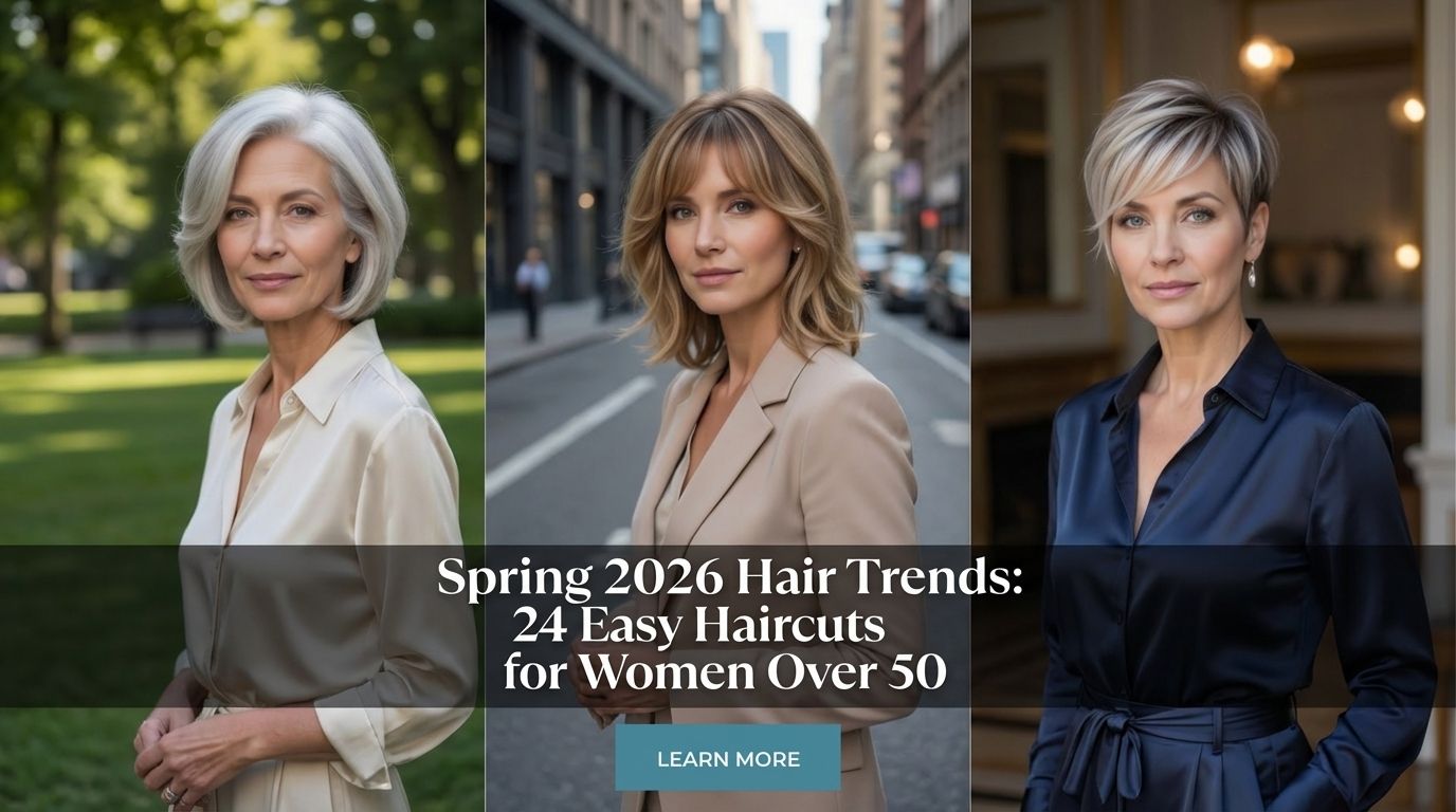 Spring 2026 Hair Trends: 24 Easy Haircuts for Women Over 50 9 spring 2026 hair