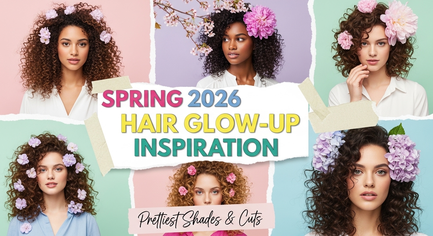 stylish spring hair