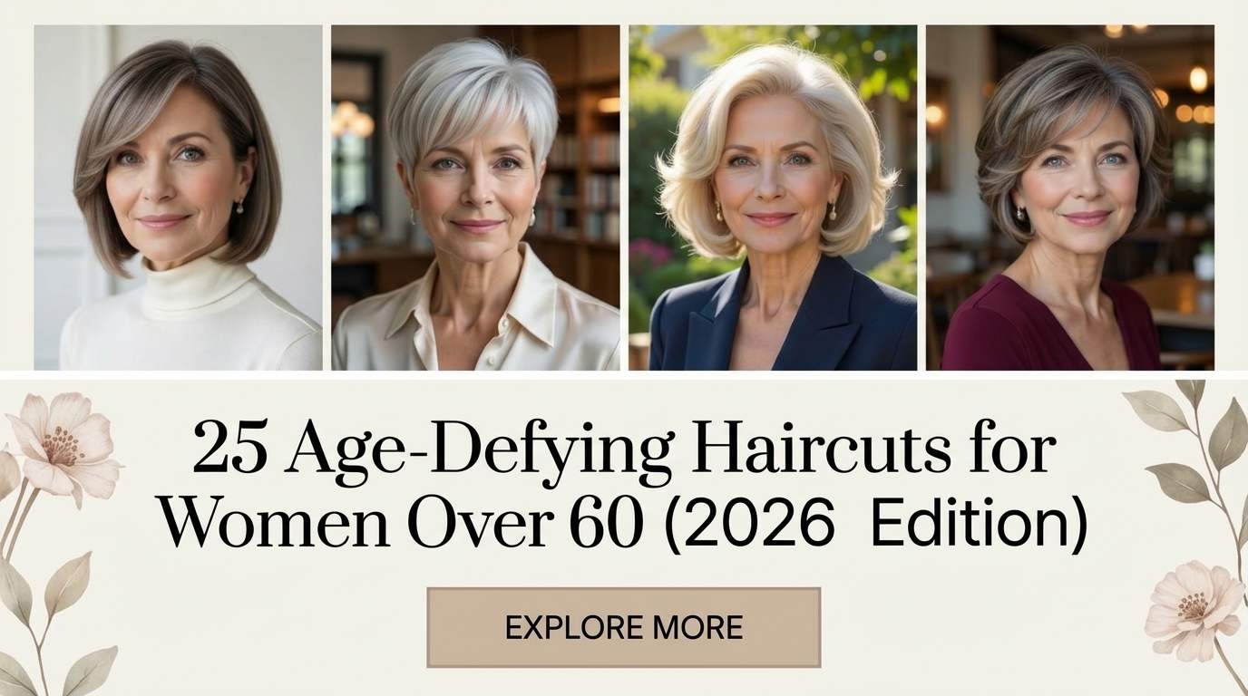 Spring 2026 Hair Trends: 25 Haircuts for Women Over 60 10 spring 2026 hair