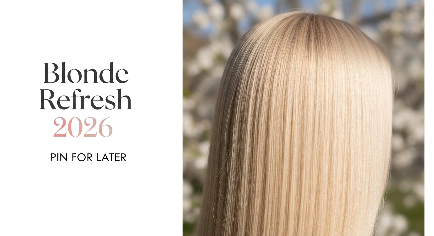 vibrant spring blonde