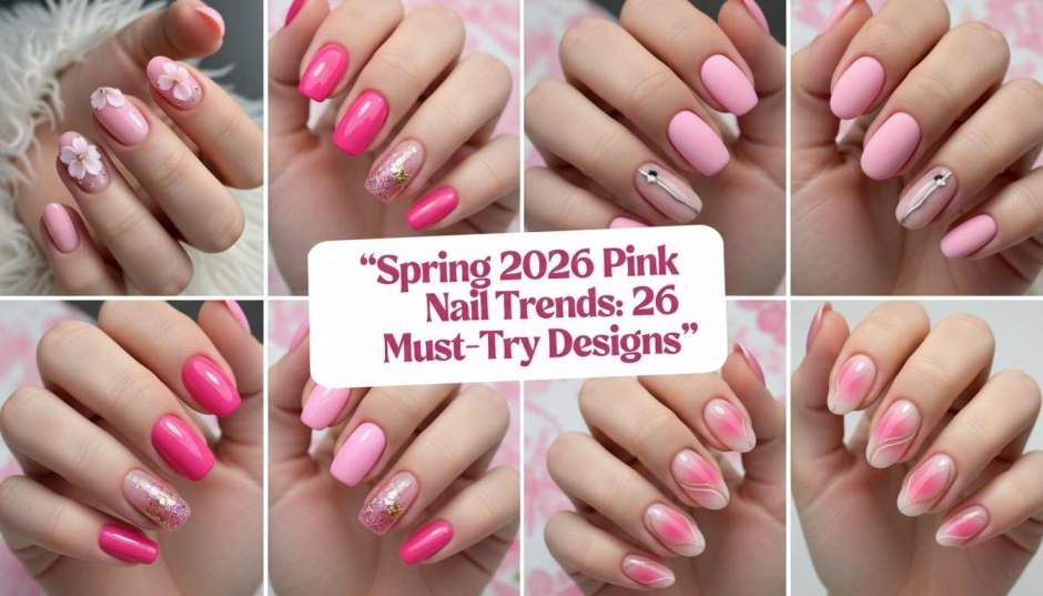 pink nail trends