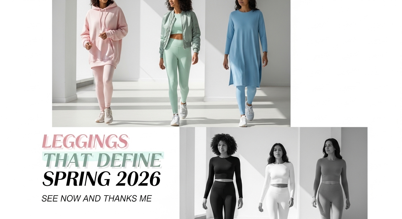 Spring 2026 Leggings Style – 23 Modern, Wearable Outfits 3 spring 2026 leggings