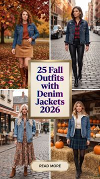 fall outfits denim