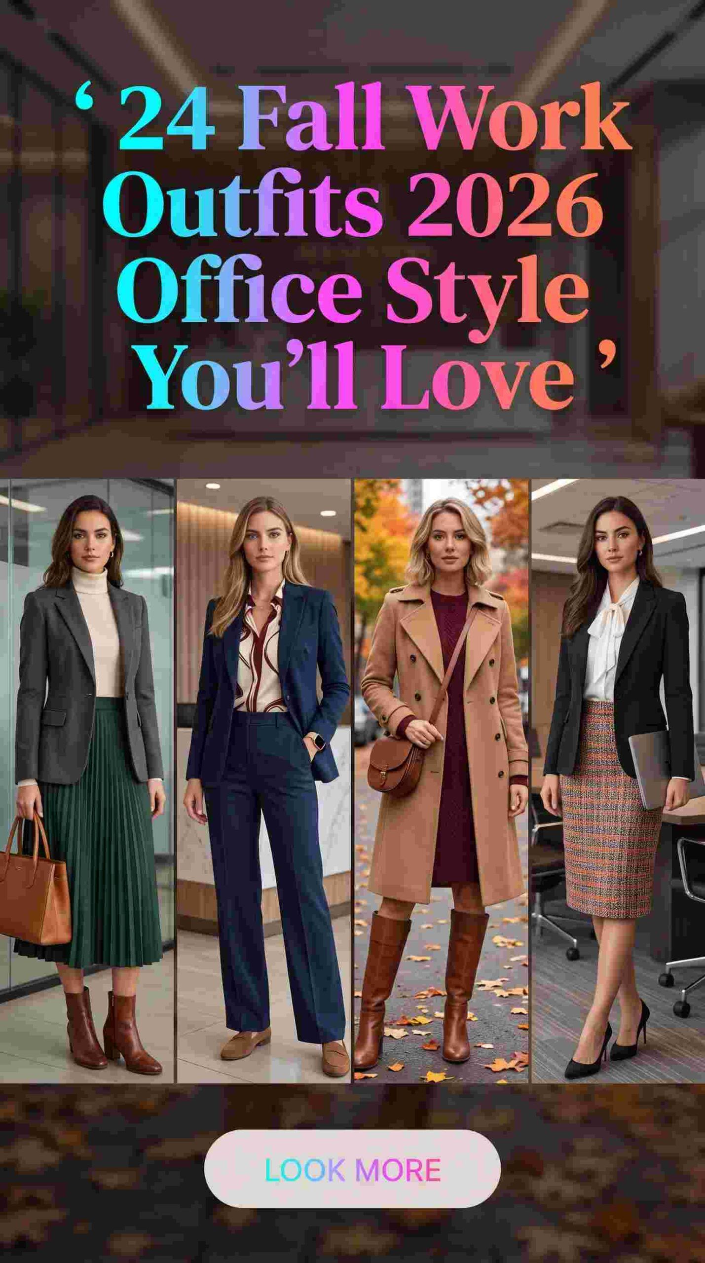 fall work outfits