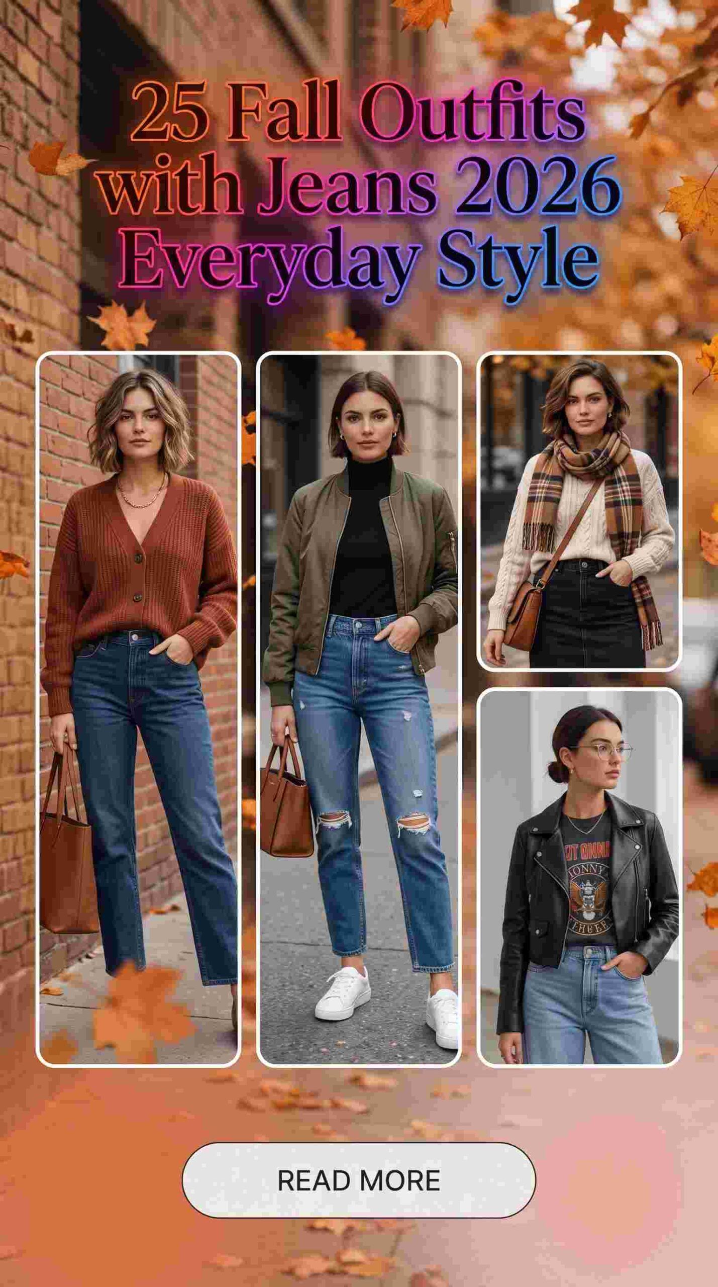 fall outfits jeans