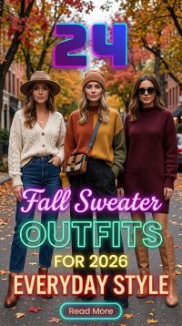 fall sweater outfits