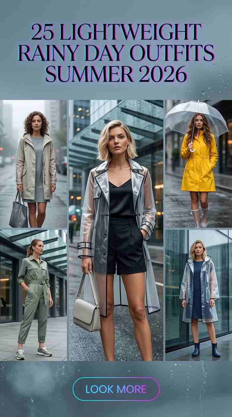 lightweight rainy day