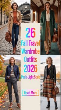 fall travel wardrobe