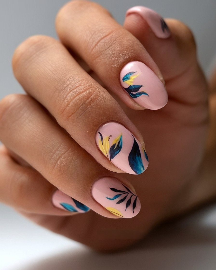 neutral fall nails