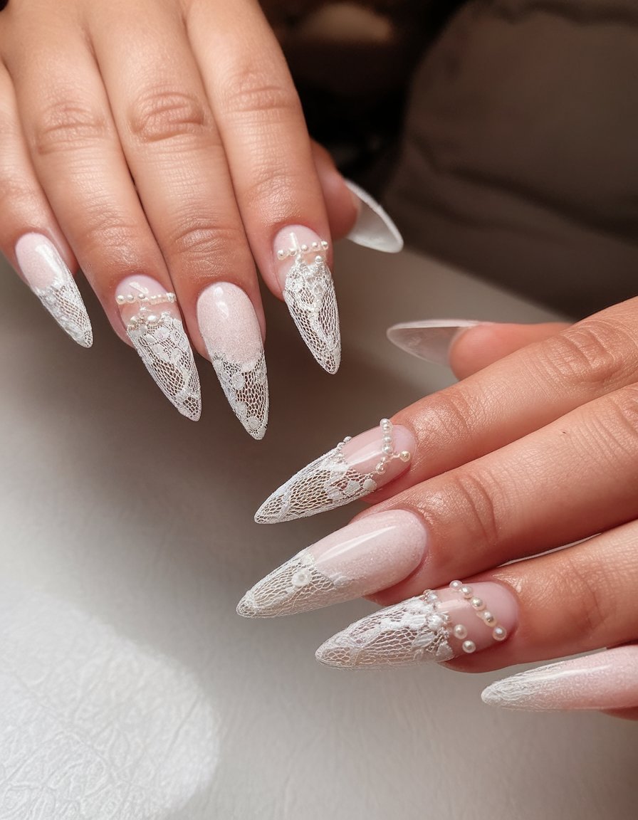 fall wedding nails