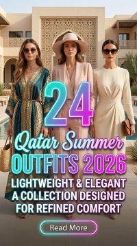 24 Qatar Summer Outfit Ideas for Women 2026 Lightweight & Elegant Looks 7 qatar summer outfit