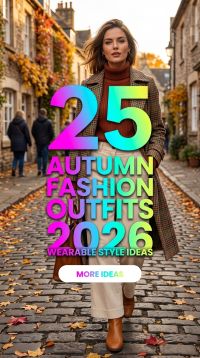 25 Autumn Fashion Outfits for Women 2026 Chic & Wearable Style Ideas 10 autumn fashion outfits