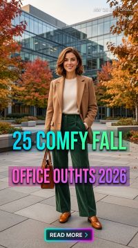 25 Comfy Fall Office Outfits 2026 Business Casual Made Effortlessly Chic 9 comfy fall office