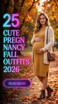 25 Cute Pregnancy Outfits for Fall 2026 Cozy, Chic & Easy to Wear 6 cute pregnancy outfits
