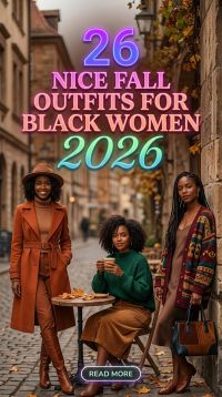 26 Nice Fall Outfits for Black Women 2026 Classy, Modern & Effortlessly Chic Looks 1 nice fall outfits