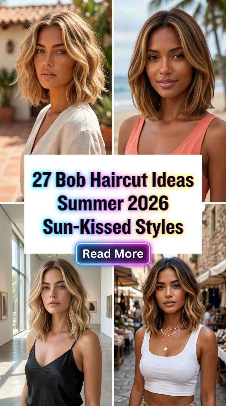 beachy summer bob