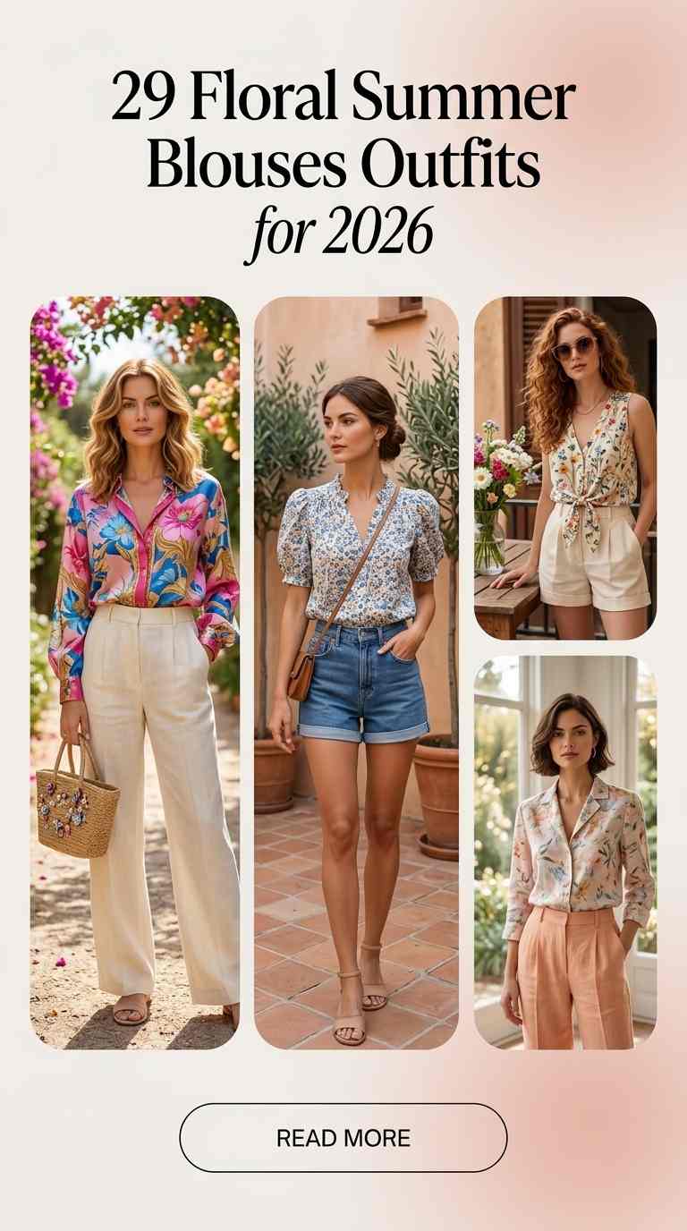 29 Floral Summer Blouses for Women 2026 You’ll Absolutely Love 4 floral summer blouses
