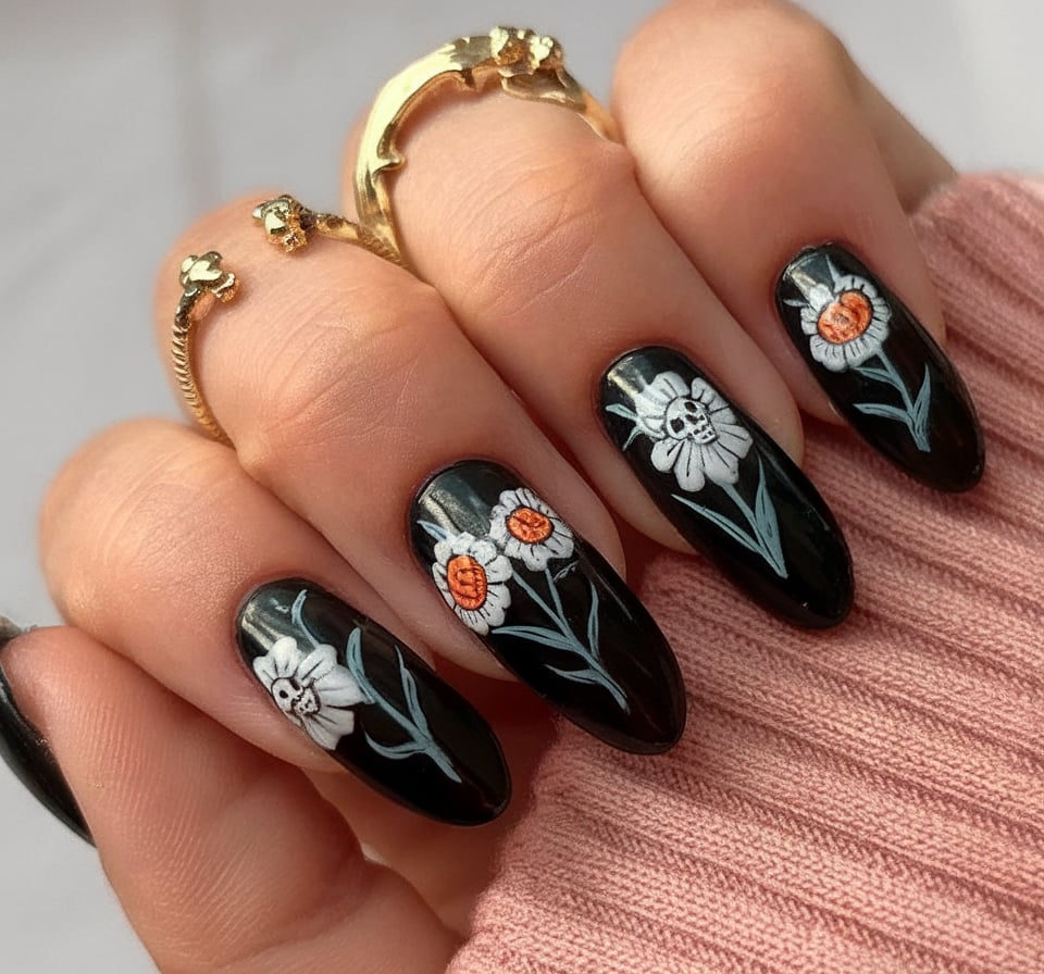 goth nails 2025
