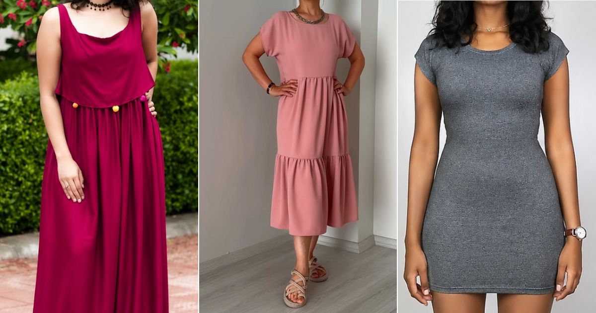 6 Five Minutes Dress Free Sewing Patterns 2 five minutes dress