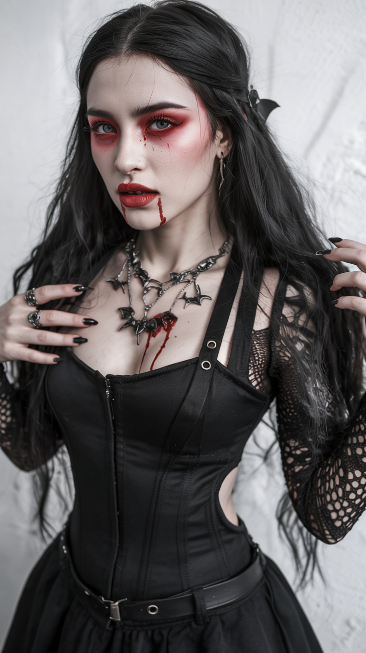 19 Vampire Hairstyles for 2025 That Will Make You Feel Bold, Beautiful, and Just a Little Dangerous 10 vampire hairstyles 2025
