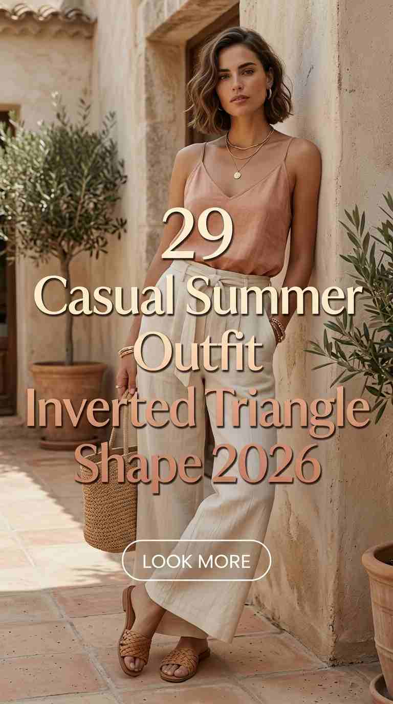 Casual Outfits for Inverted Triangle Shape 2026 – 29 Looks That Actually Work 7 casual outfits inverted