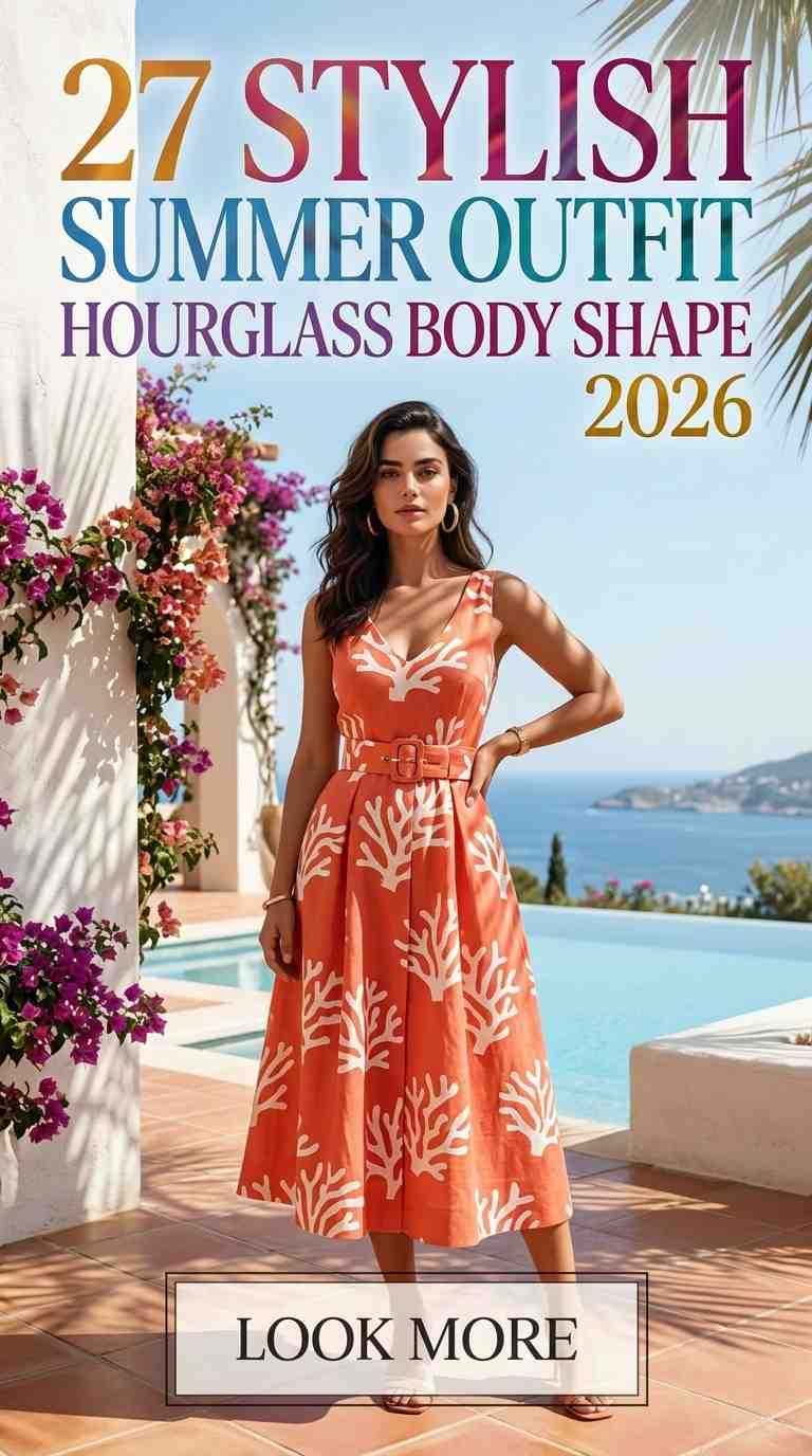 Summer Outfits for Women Hourglass Shape 2026 – 27 Must-Try Looks 8 summer outfits women