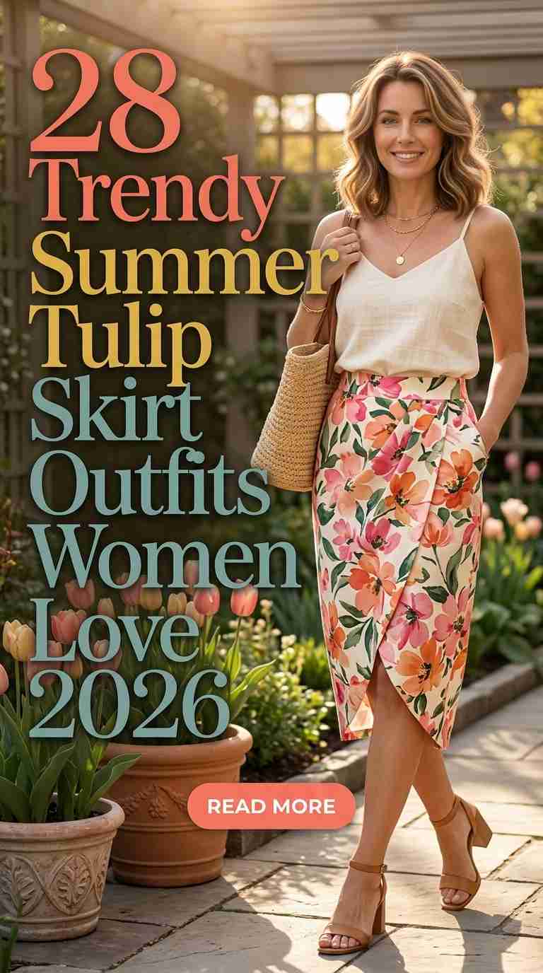 Summer Tulip Skirt Outfits for Women 2026 – 28 Stunning Looks You’ll Love 6 summer tulip skirt
