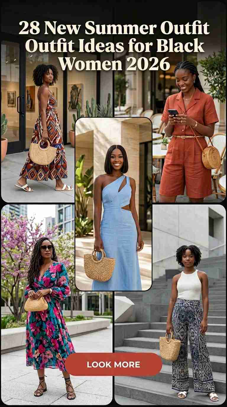 28 Summer Outfit Ideas for Black Women 2026 You’ll Love 10 summer outfit ideas