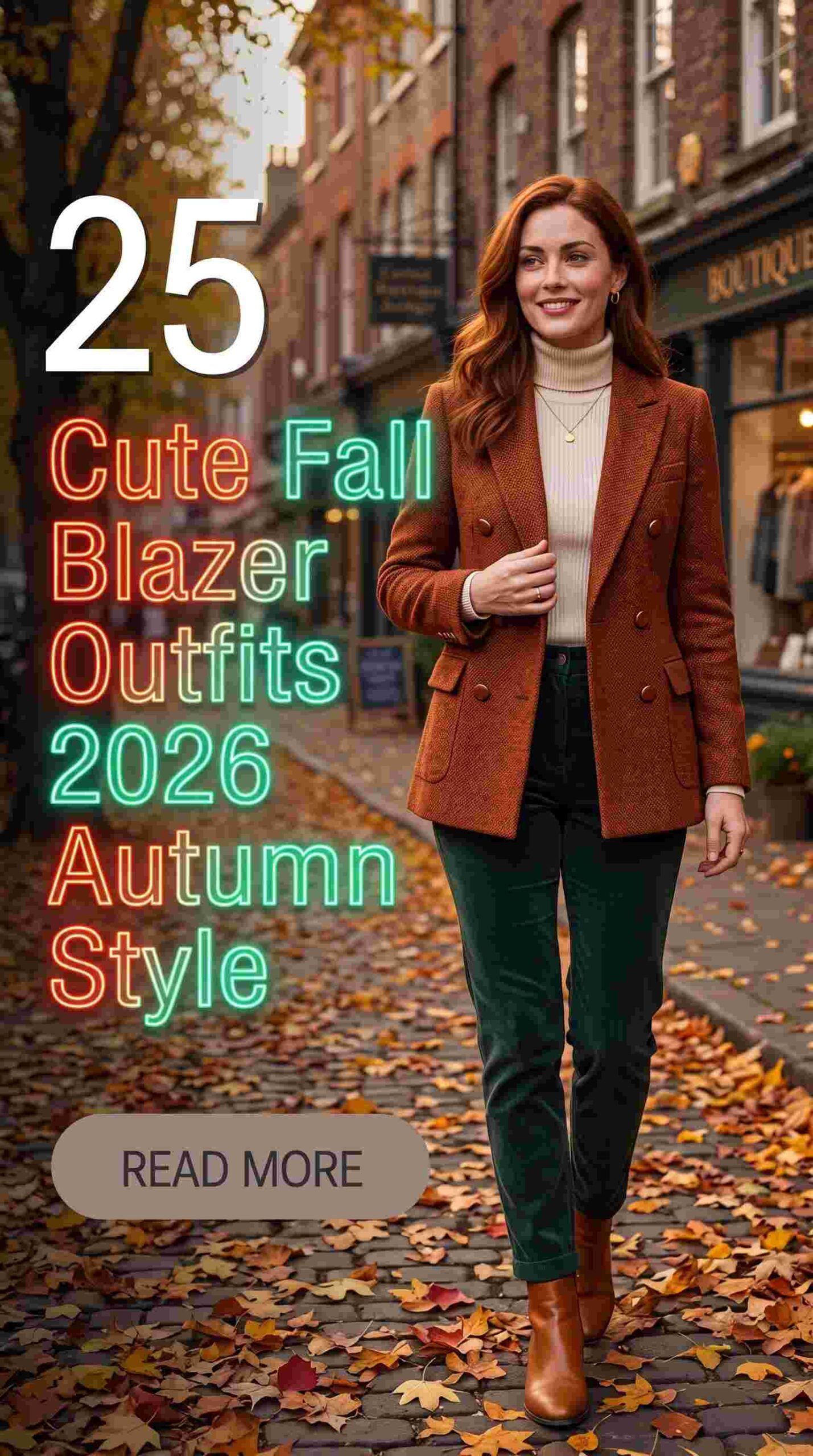 cute fall blazer