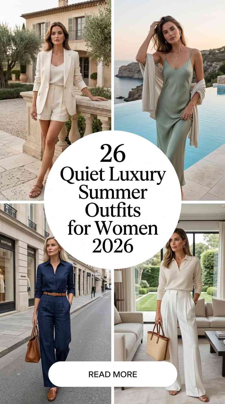 26 Quiet Luxury Summer Outfits for Women 2026 You’ll Love 2 quiet luxury summer