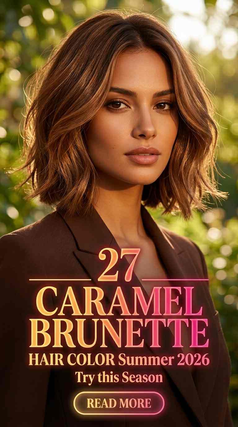 caramel summer brunette