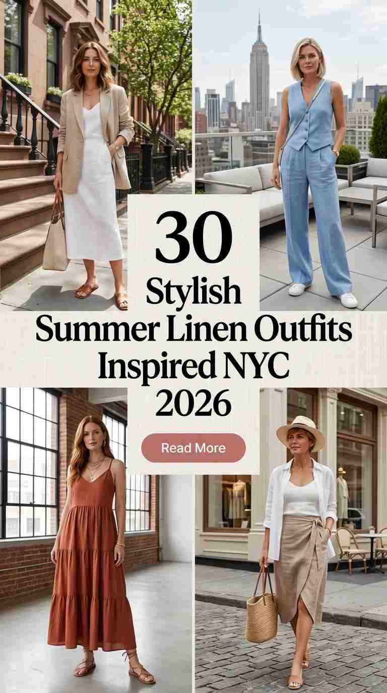 nyc linen outfit