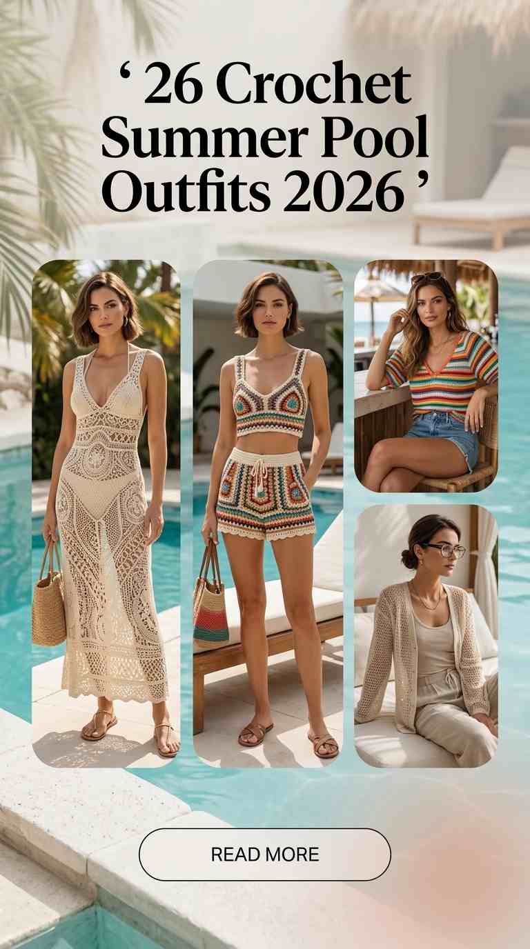 crochet summer pool