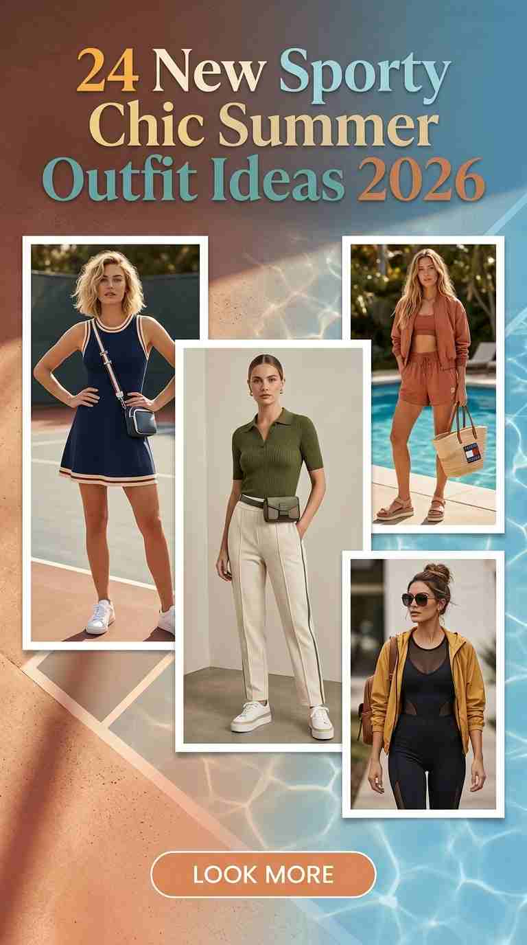 trendy sporty chic