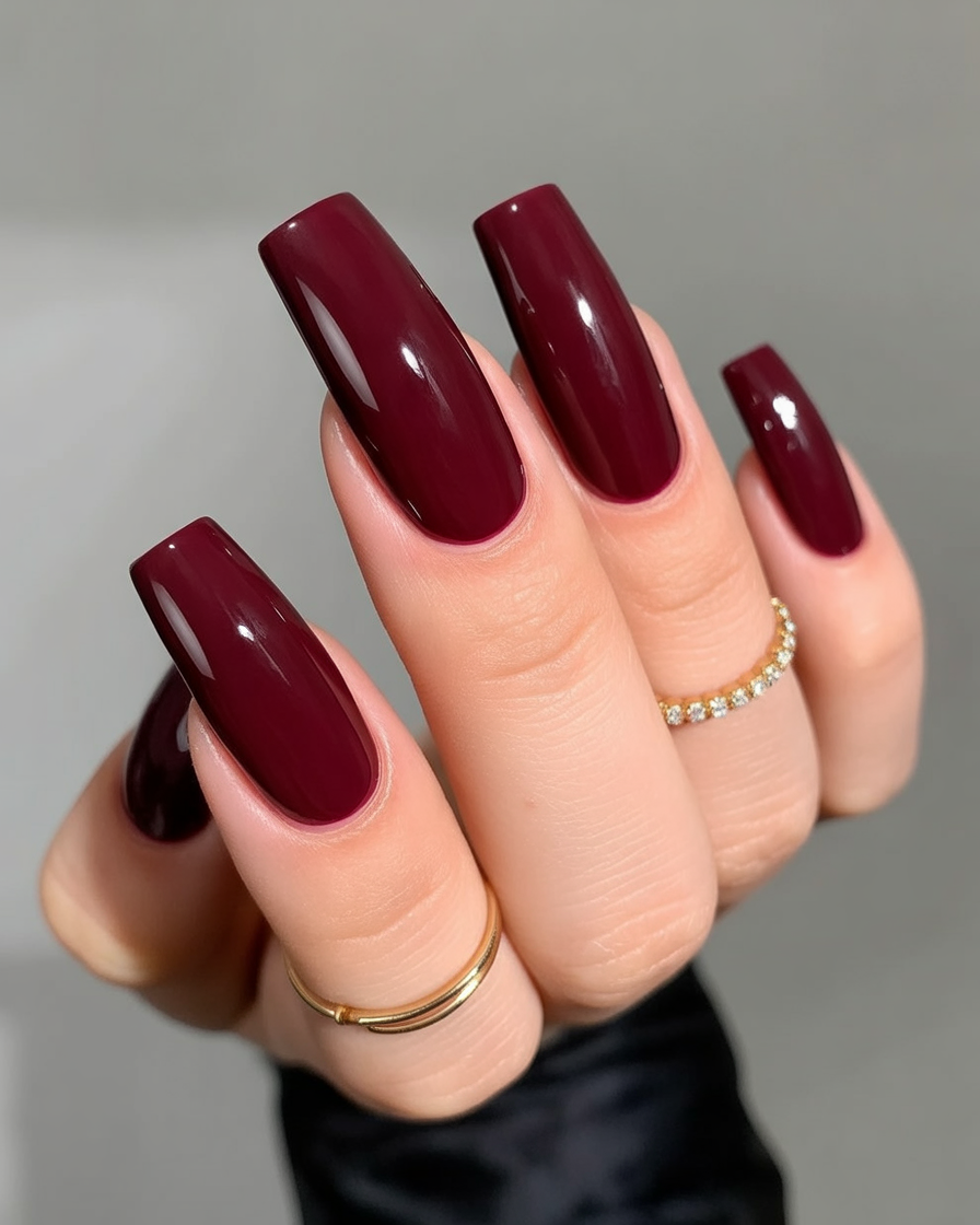 burgundy nails 2026