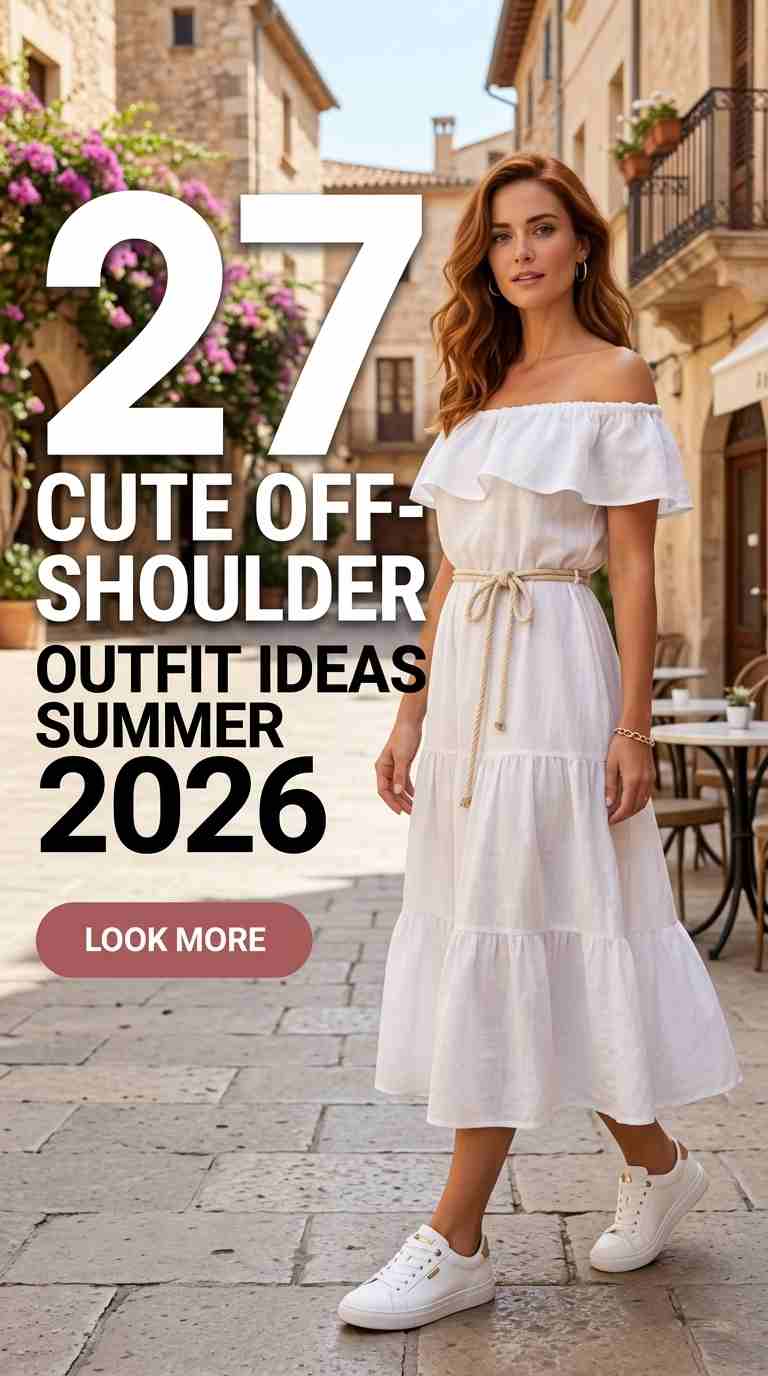 elegant summer offshoulder