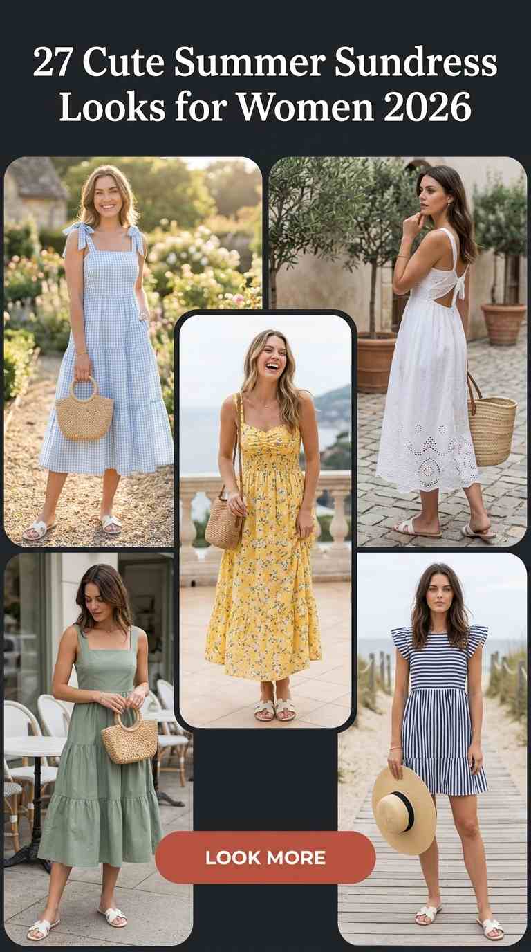 27 Summer Sundresses for Women 2026 You’ll Actually Love 3 summer sundresses women