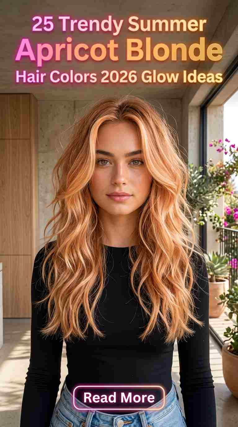 trendy summer apricot