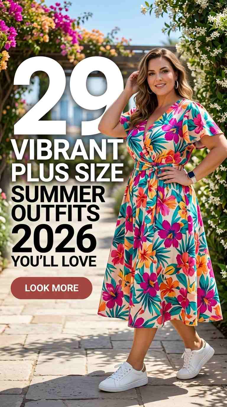 29 Vibrant Plus Size Summer Outfits for Women 2026 You’ll Love 9 vibrant plus size