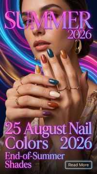 august nail colors