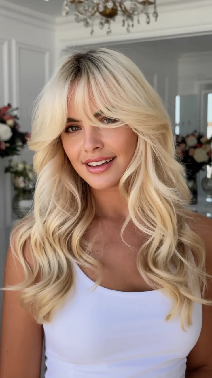 summer blonde hairstyle