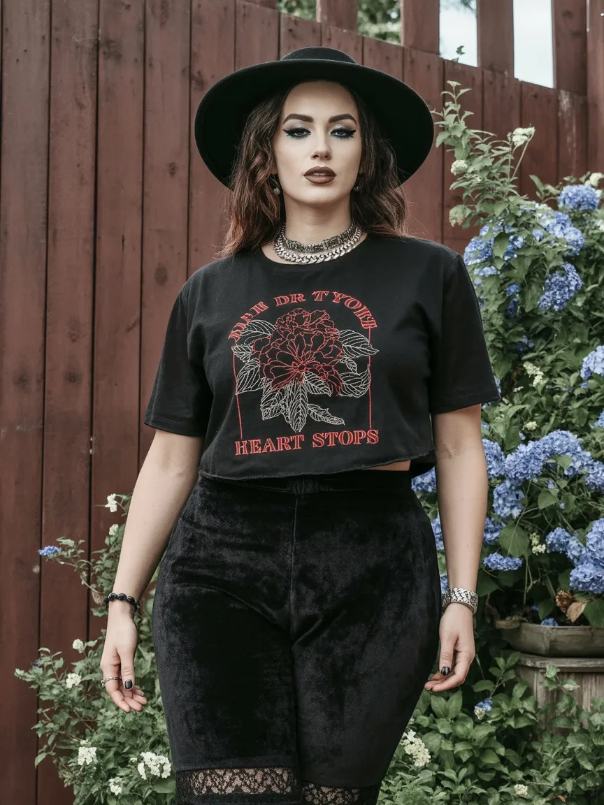 summer goth outfits