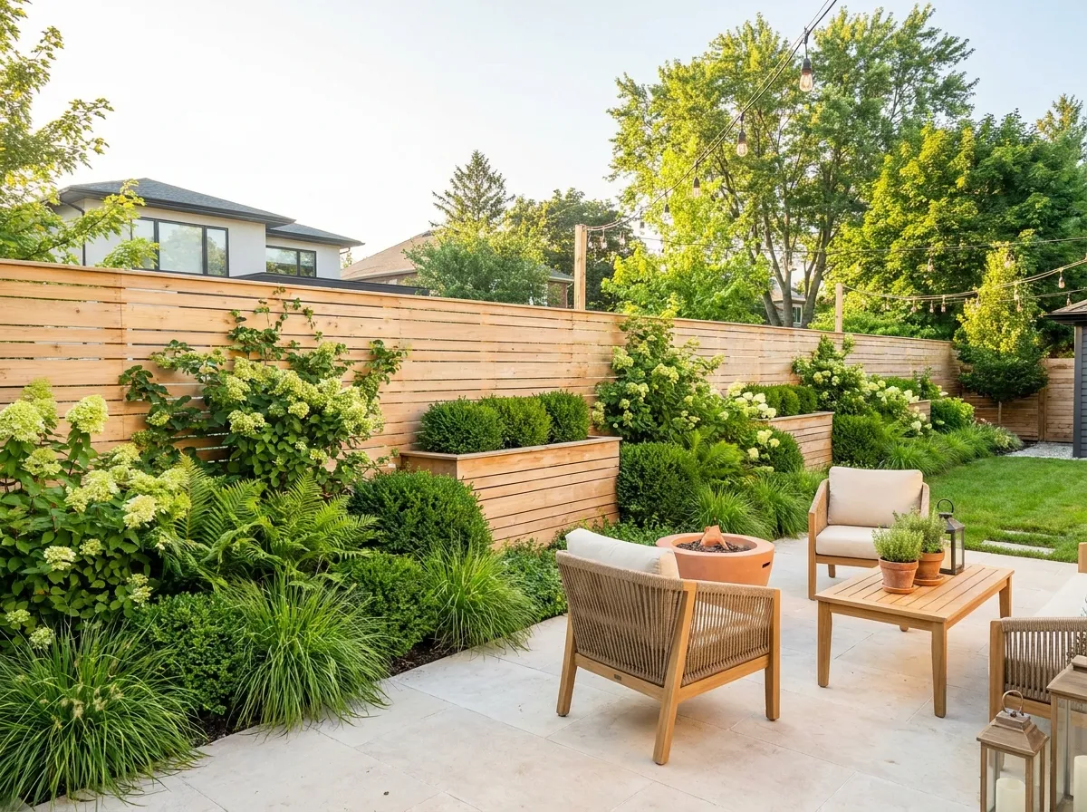 genius fence landscaping