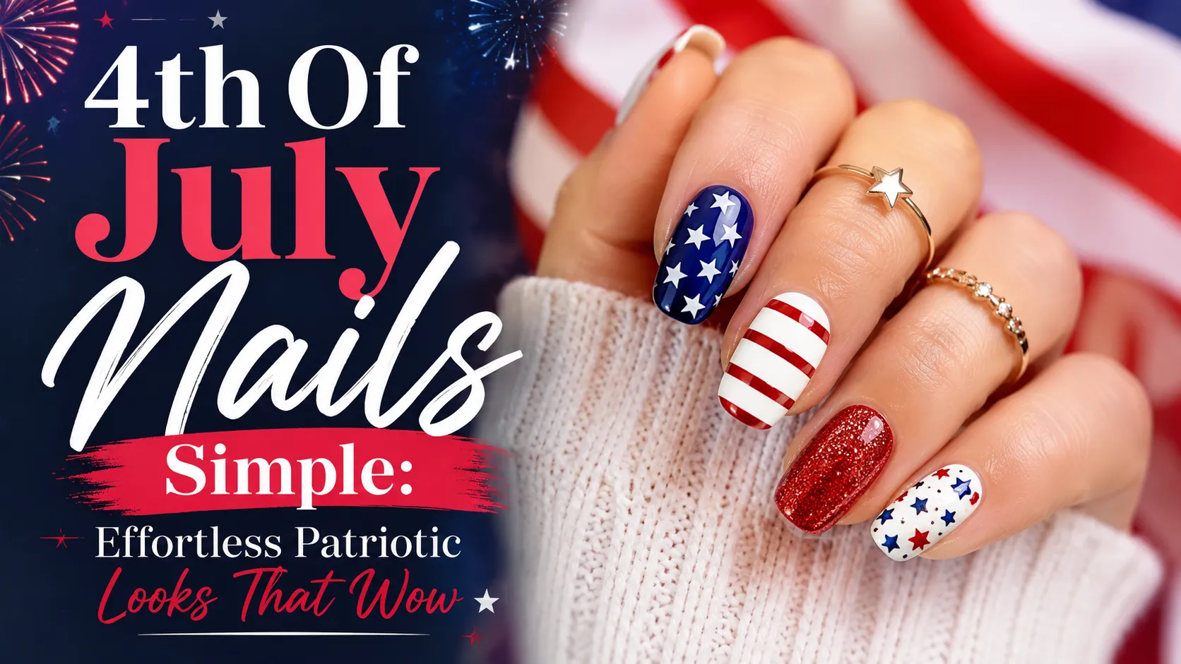 4th july nails
