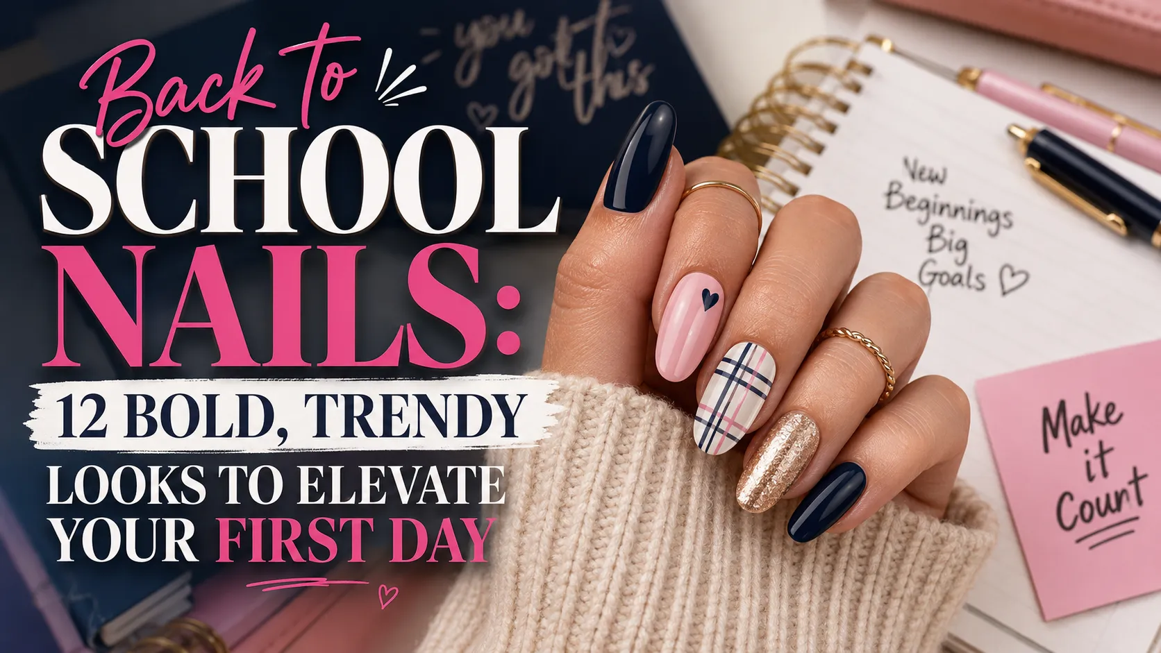 back school nails